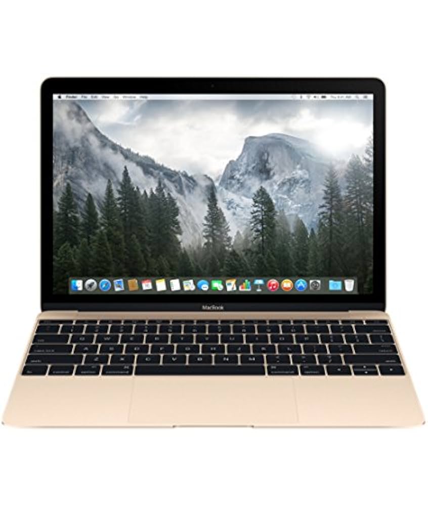 MacBook 2015 12インチ 8GB 512GB MK4N2J/A Amazon.com : Apple Macbook 12in Laptop w/Retina Display